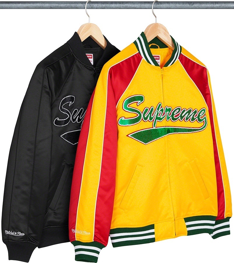 Supreme®/Mitchell & Ness® Sequin Logo Varsity Jacket